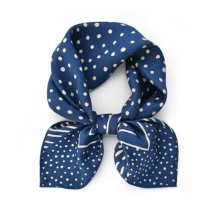 Foulard Chloé en soie de couleur verte