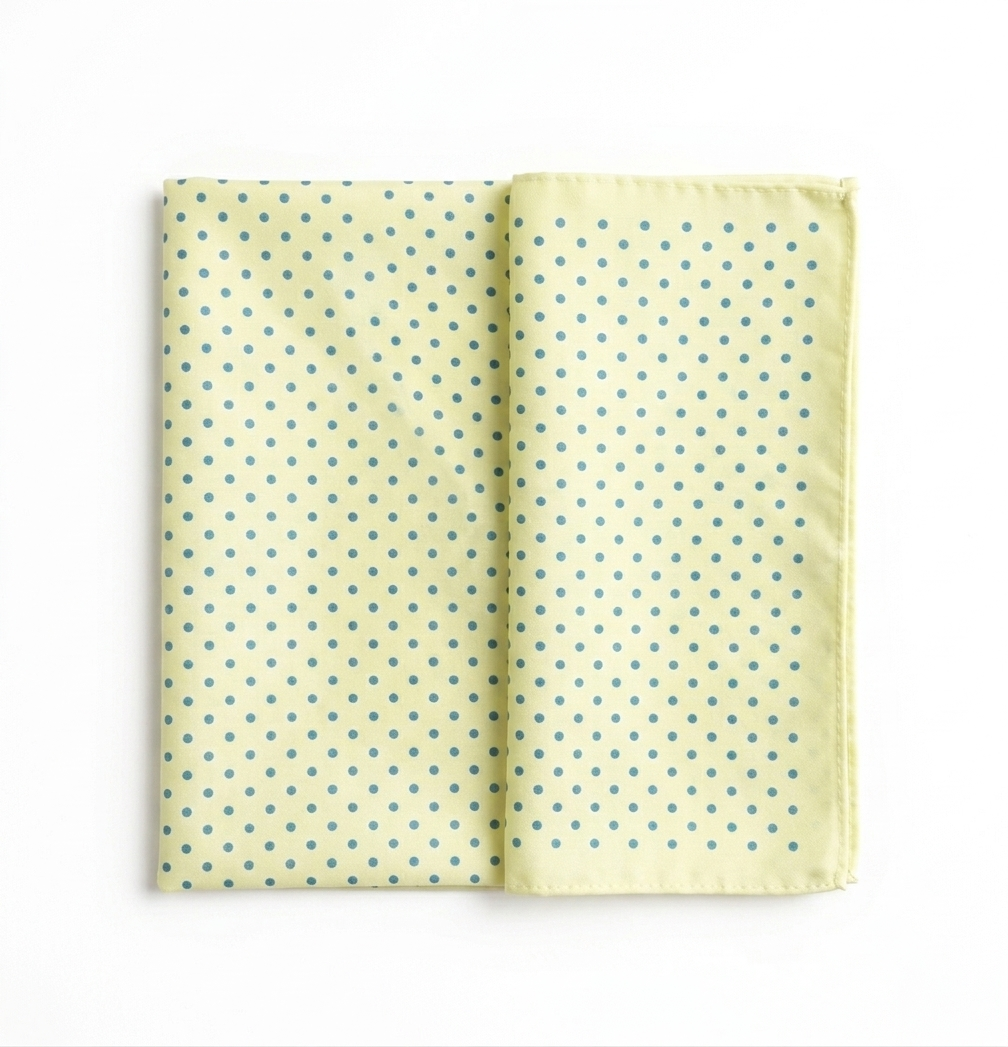 foulard À pois anis