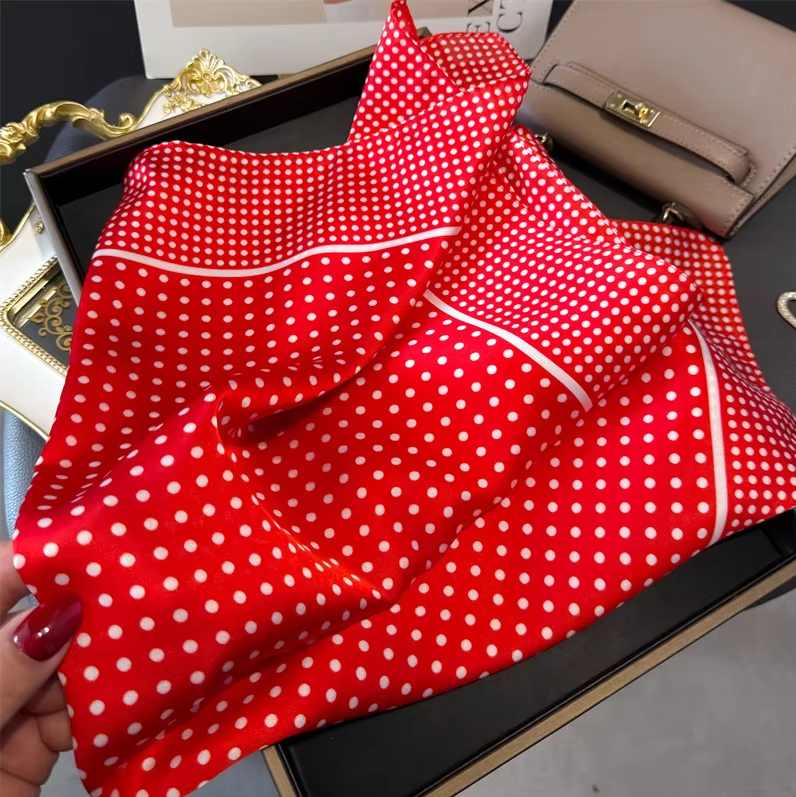 Foulard À Pois Rouge – Image 6