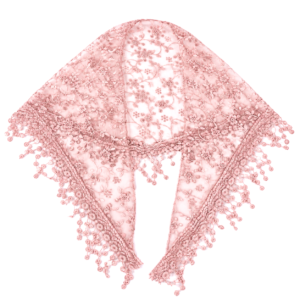 Foulard Dentelle Poudré